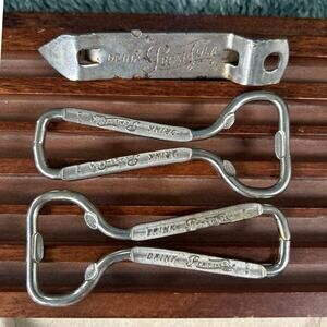 c1930 Pepsi Co Bottle Openers Lot of 3